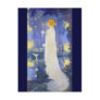 Art Nouveau Woman with Calla Lilies Post Cards