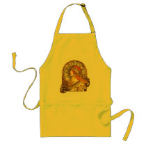 Art Nouveau Zodiac Apron