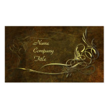 Art Noveau Elegance Business Card Template