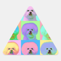 Art op - Bichon Frise Autocollants
