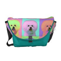 Art op - Bichon Frise Sacoche