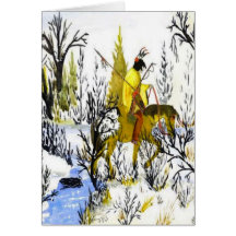 Art Painting Special Greeting Cards