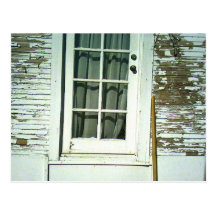 Art Photo of Door on Old House Postcards