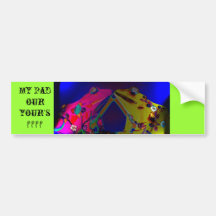 art photos 068, My Pad our your's ???? Bumper Sticker