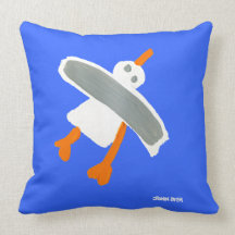 Art Pillow: John Dyer Seagull