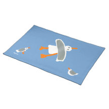 Art Placemat: Cornish Seagulls by John Dyer