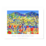 Art Poster: Cherries, Poppies and Daisies Provence posters