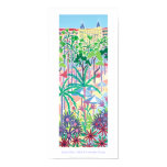 Art Poster: Palms & Umbrellas, Cannes Corniche posters
