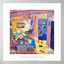 Art Poster: Peruvian Kitchen. Potato