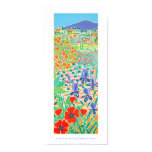 Art Poster: Provençal Poppies and Terraces posters
