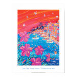 Art Poster: Saucy Sunset, Villefranche-sur-Mer posters