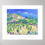 Art Poster: The Grape Harvest, Provence, Rastteau posters
