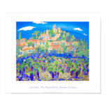 Art Poster: The Grape Harvest, Rasteau, Provence posters
