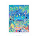 Art Poster: Tropical Garden Paradise, Côte d'Azur posters
