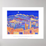 Art Poster: Twinkling Stars, Provence