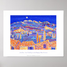 Art Poster: Twinkling Stars, Provence