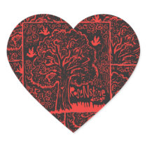 Art Products with RoseNstine Tree Heart Stickers