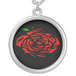 Art Rose Necklaces