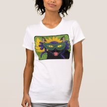 Art sauvage Shi de masque de la Nouvelle-Orléans d T-shirts