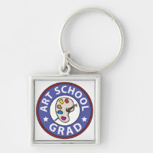 Art School Graduation Keychains