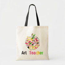Art Teacher Apple Bag bags