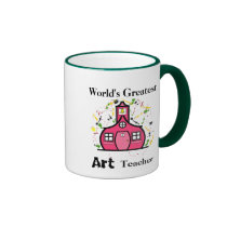 Art Teacher Mug mugs