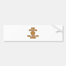 Art Teacher  .. Will Work for Cookies Bumper Sticker