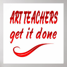 ART TEACHERS PRINT