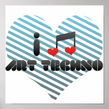 Art Techno Poster