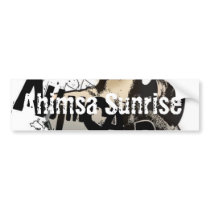 Art Text Eroxion Bumper Sticker