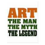 Art - the Man, the Myth, the Legend! Postcards