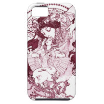 Art vintage d'Alphonose Mucha coques case-mate
