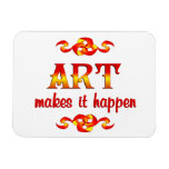 ART VINYL MAGNET