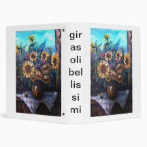 arte e passione vinyl binder