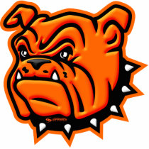 Artesia Bulldogs Pin Photo Sculpture