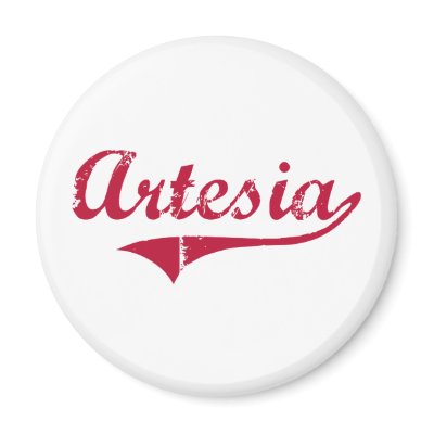 Artesia New Mexico Classic Design Refrigerator Magnets by cityshirt
