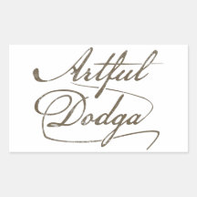 Artful Dodga Sticker