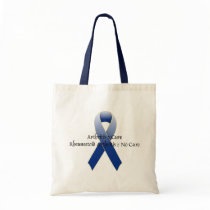 Arthritis Blue Ribbon Awareness Design 4 Canvas Bag