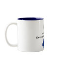 Arthritis Blue Ribbon Awareness Design 4 mugs