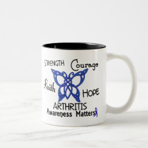 Arthritis Celtic Butterfly 3 Mug