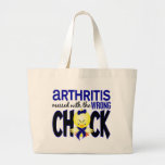 Arthritis Messed With The Wrong Chick Canvas Bag