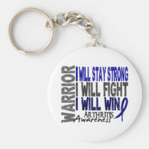 Arthritis Warrior Keychain