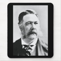 Arthur ~ Chester Alan / President of United States Mousepad