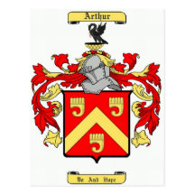 arthur (irish) post cards