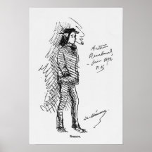 Arthur Rimbaud  June 1872 Posters