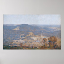 Arthur Streeton - Australia Felix Print