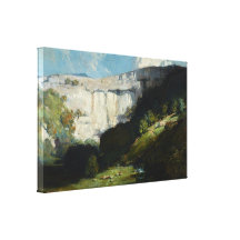Arthur Streeton - Malham Cove Canvas Prints