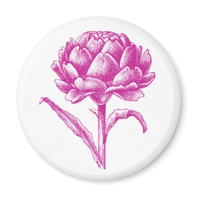 Artichoke Magnet by ericar70