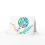 Artichoke Song Fine Art Painting Card