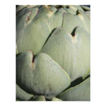 Artichoke Vegetable. Personalized Invite